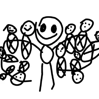 Стикер Мои каляки - 6