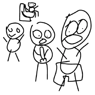 Стикер Мои каляки - 1