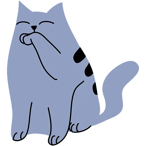 Стикер Lazuritcat - 1