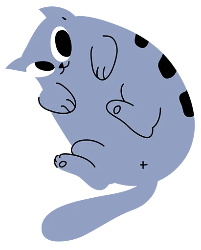 Стикер Lazuritcat - 1