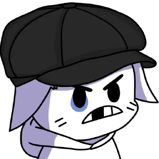 Стикер Фёдор ленивый песец - 4