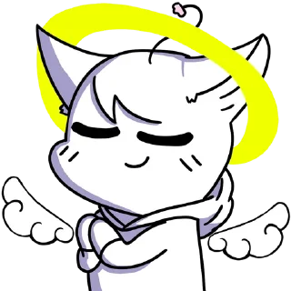 Стикер Фёдор ленивый песец - 8