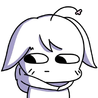 Стикер Фёдор ленивый песец - 0