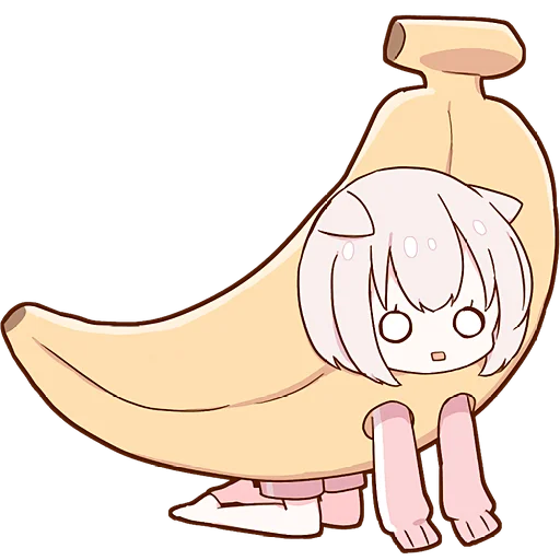 Стикер Lazy_MININEKO_girl_Nyasticks - 1