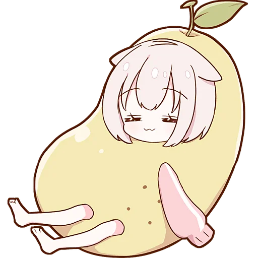 Sticker Lazy_MININEKO_girl_Nyasticks - 1