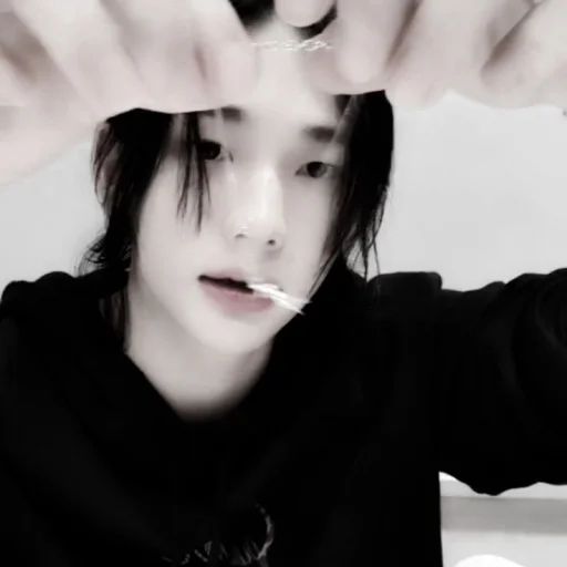 Человек человеческое лицо черно-белый