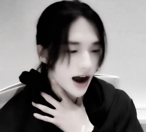 person human face lip