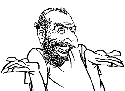 человеческое лицо рисование мужчина