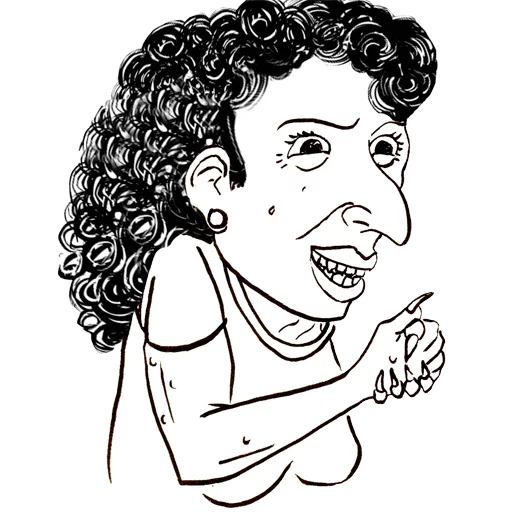 sketch drawing human face