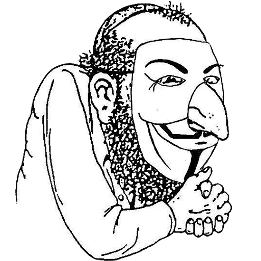 sketch drawing human face