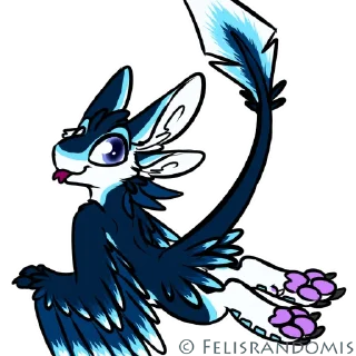 Sticker Cerulea the Avali - 4