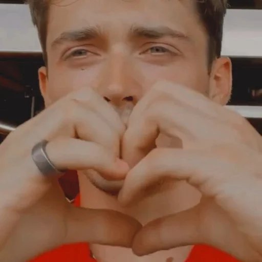 person human face finger