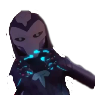 Sticker Леди баг, на краю времени. - 10