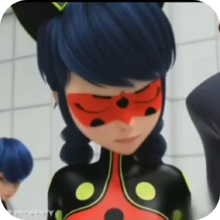 Sticker Леди баг, на краю времени. - 8