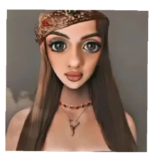 Стикер Леди яйцо диана🥵👿😈💩👺🤡👺💀👾 - 1