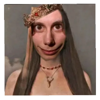 Стикер Леди яйцо диана🥵👿😈💩👺🤡👺💀👾 - 4