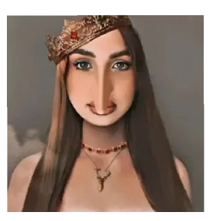 Стикер Леди яйцо диана🥵👿😈💩👺🤡👺💀👾 - 6