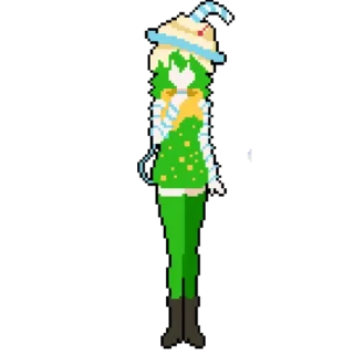 Стикер Леди Газировка - 0