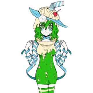 Стикер Леди Газировка - 3