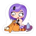 Sticker ЛегКэт + Вайолет - 1 - 2