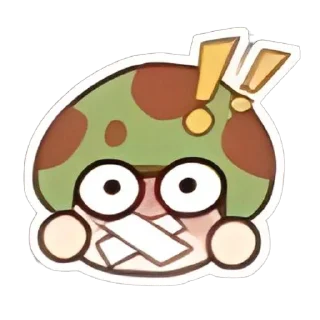 Sticker Legend of mushroom 1 - 10