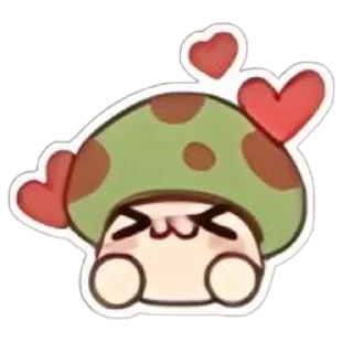 Sticker Legend of mushroom 1 - 7