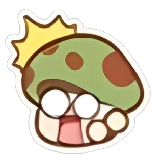 Sticker Legend of mushroom 1 - 8