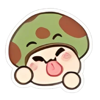 Sticker Legend of mushroom 1 - 3