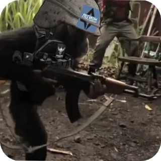 Sticker Легион «Защиты бибизян» - 5