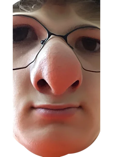 human face eyewear lip