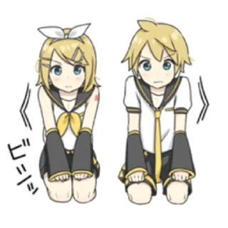 Sticker 🍌Kagamine Len🎤 ( @Ilove_Ventii ) - 9