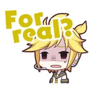 Sticker 🍌Kagamine Len🎤 ( @Ilove_Ventii ) - 6