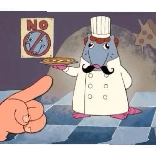 Sticker Лео и пицца тавер чо @doctorKeh - 7