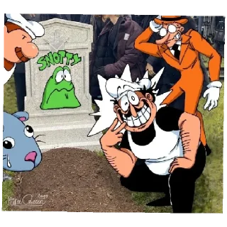 Sticker Лео и пицца тавер чо @doctorKeh - 3