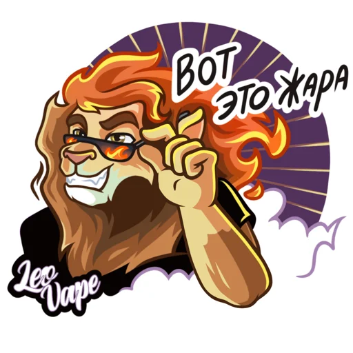 Sticker LeoVape - 1