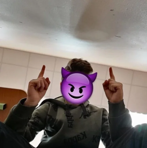 person cartoon indoor