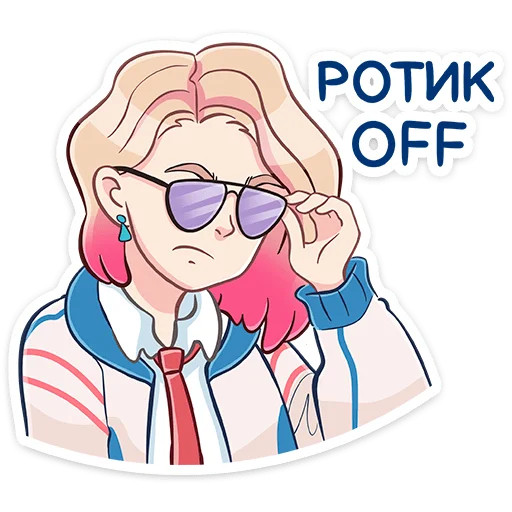 Sticker Лера @nyasticks - 7