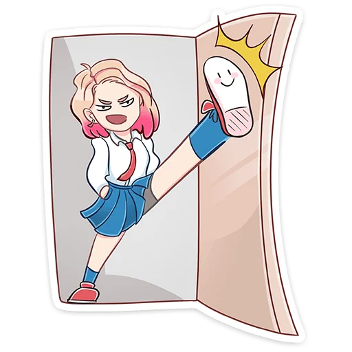 Sticker Лера @nyasticks - 6