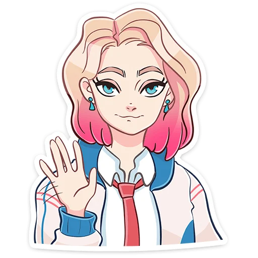 Sticker Лера @nyasticks - 4