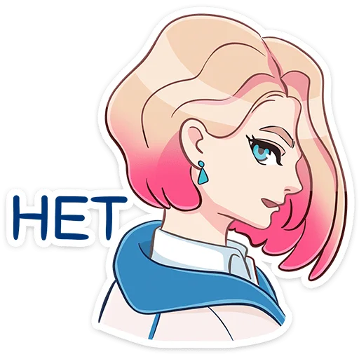 Sticker Лера @nyasticks - 1