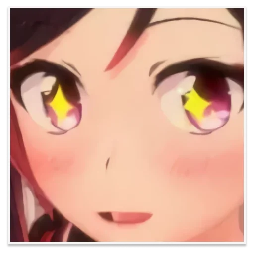 cartoon eyelash human face