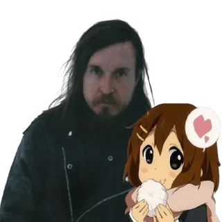 Sticker Летов & Anime @freetopsticker - 2