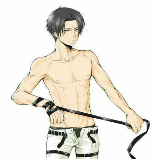 Sticker Леви муж @titan_memx + @anime_stickerr - 6