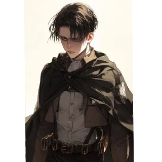 Sticker Levi my love🤲❤️💍🌌☔🌠🌀❄️💨🌙💫 - 7