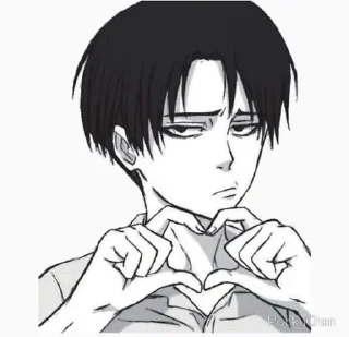 Стикер Levi @anime_sticks - 5