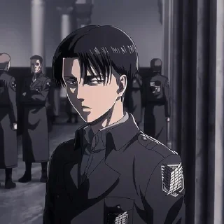 Стикер Levi @anime_sticks - 6