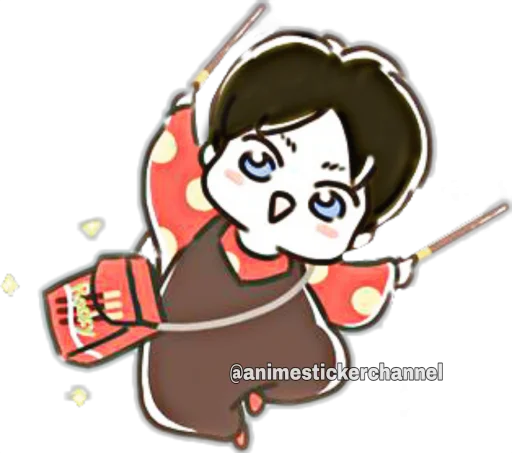 Стикер LEVI @animestickerchannel - 11