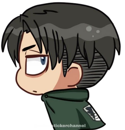 Стикер LEVI @animestickerchannel - 9
