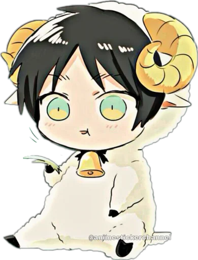 Стикер LEVI @animestickerchannel - 8