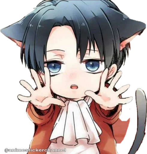 Стикер LEVI @animestickerchannel - 6